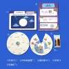 The Changes of the Moon, kindergarten children's toys, DIY Handicrafts, small science and technology creations, children's science experiment teaching AIDS details Picture
